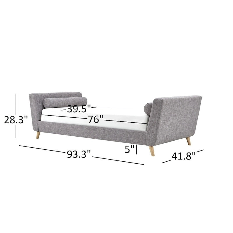 Sonja Linen Fabric Daybed by iNSPIRE Q Modern