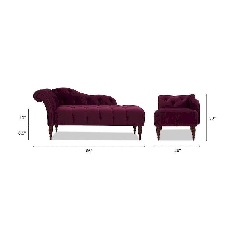 Jennifer Taylor Home Samuel Chaise Lounge