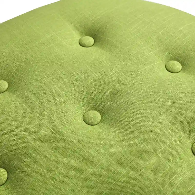 Yolanda 24 Upholstered Round Accent Ottoman