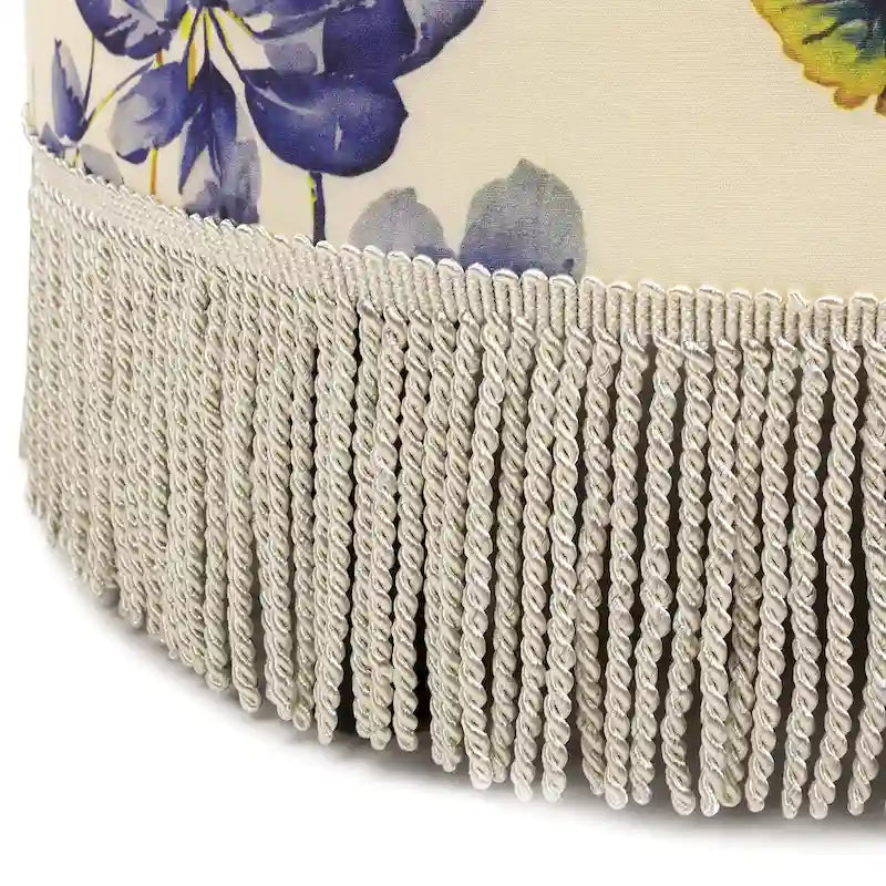Yolanda 24 Upholstered Round Accent Ottoman