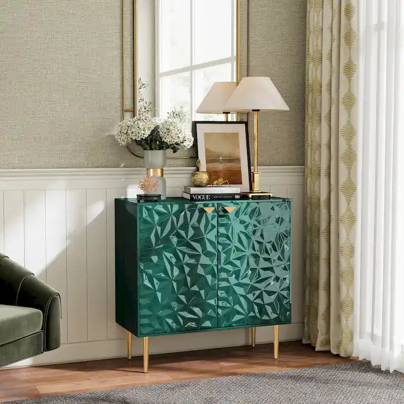 Clihome 2 Door Locker Storage Accent Cabinet