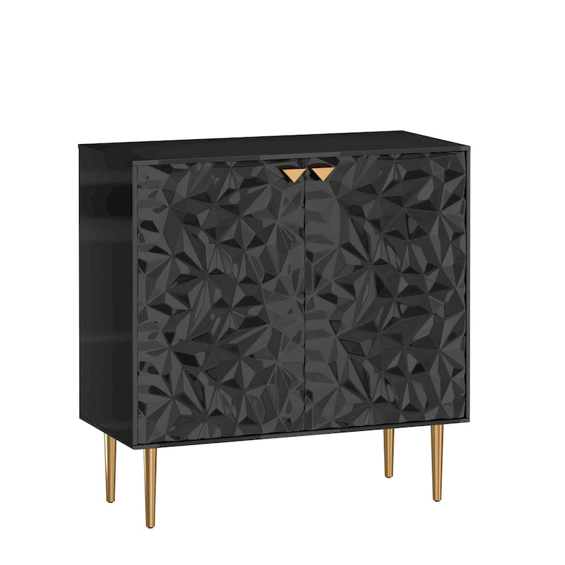 Clihome 2 Door Locker Storage Accent Cabinet