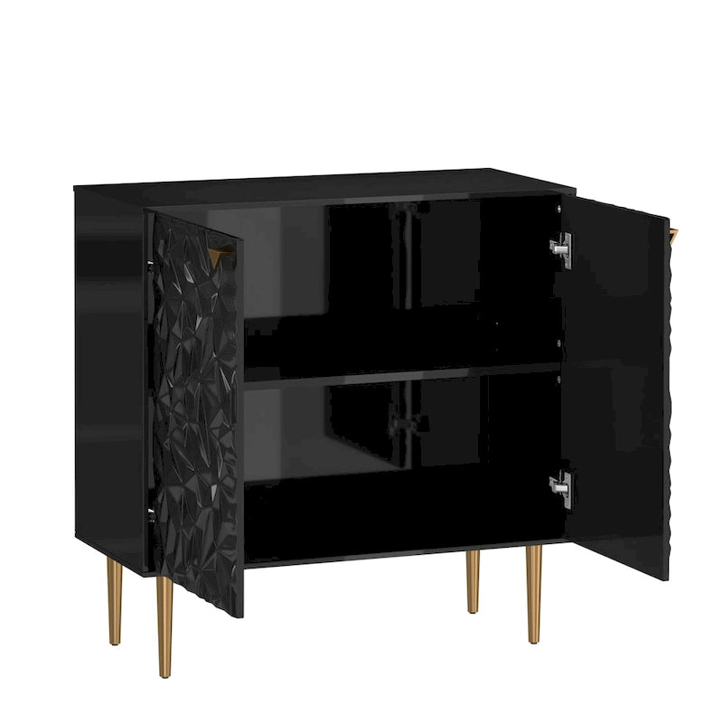 Clihome 2 Door Locker Storage Accent Cabinet