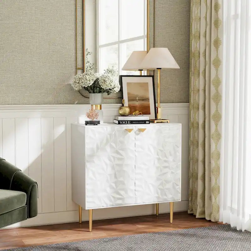 Clihome 2 Door Locker Storage Accent Cabinet