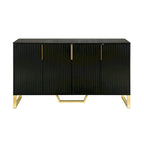 Nestfair Sideboard Kitchen Cabinet with Four Doors and Adjustable Shelves