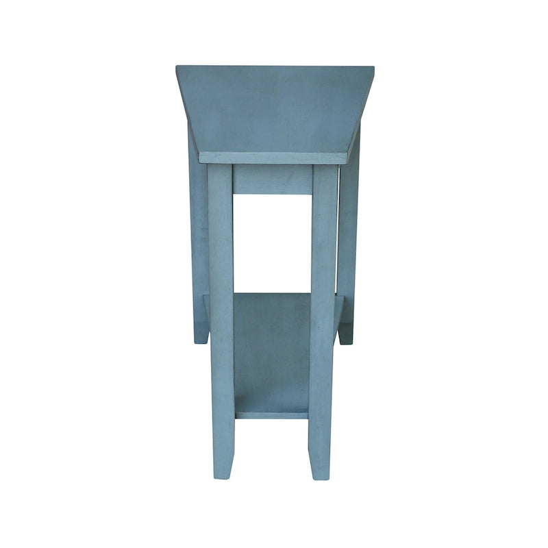 Keystone Solid Parawood Accent Table