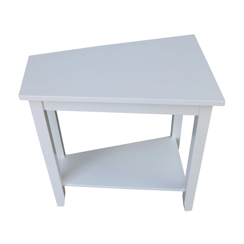Keystone Solid Parawood Accent Table