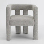 KINWELL 24 Wide Boucle Upholstered Armchair (Set of 2)