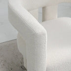 KINWELL 24 Wide Boucle Upholstered Armchair (Set of 2)
