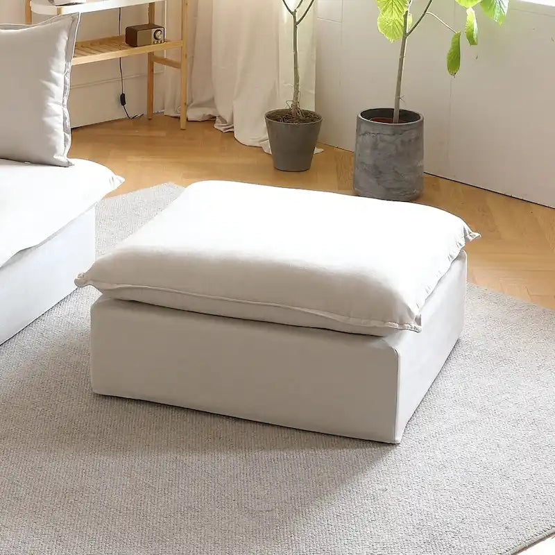 123 Upholstered Sectional Sofa Minimalist Velvet Couch