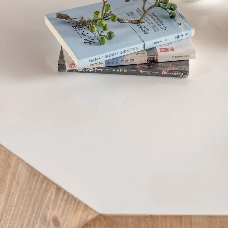 Three-dimensional Embossed Pattern Design American Retro Style Coffee Table
