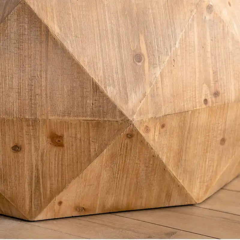 Three-dimensional Embossed Pattern Design American Retro Style Coffee Table