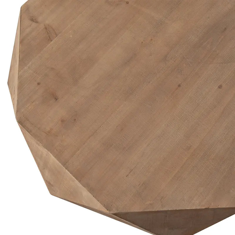 Three-dimensional Embossed Pattern Design American Retro Style Coffee Table