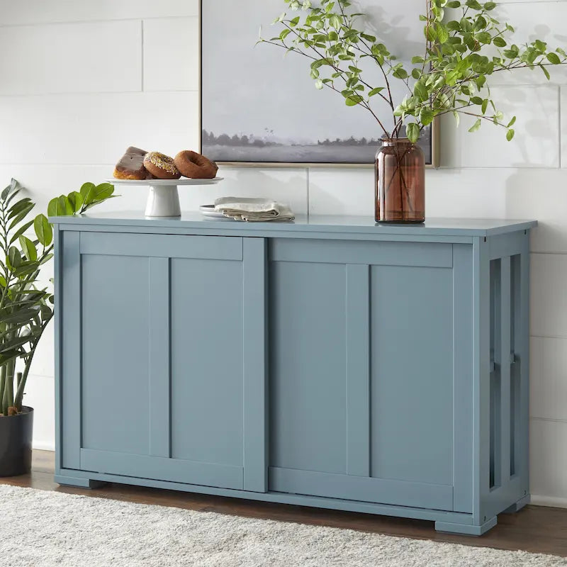 Porch & Den Jefferson Sliding Door Stackable Buffet/Sideboard