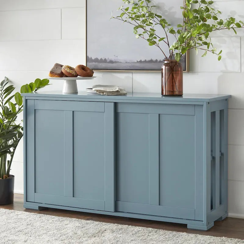 Porch & Den Jefferson Sliding Door Stackable Buffet/Sideboard