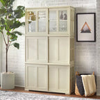 Porch & Den Jefferson Sliding Door Stackable Buffet/Sideboard