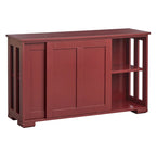 Porch & Den Jefferson Sliding Door Stackable Buffet/Sideboard