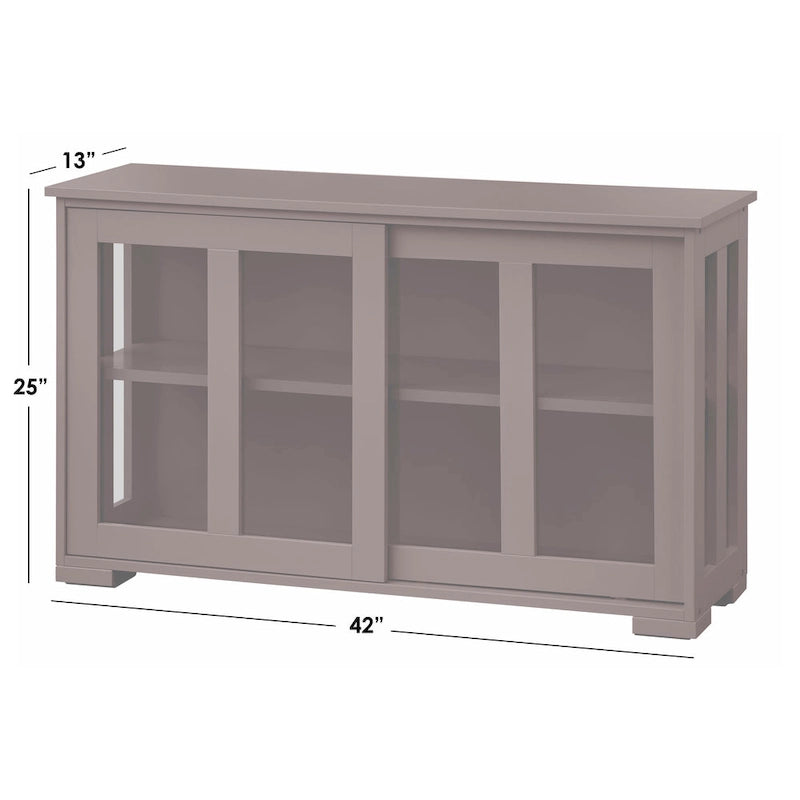 Porch & Den Jefferson Sliding Door Stackable Buffet/Sideboard