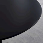31.5Tulip Table Mid-century Dining Table for 2-4 people With Round Mdf Table Top, Pedestal Dining Table, Leisure Coffee Table