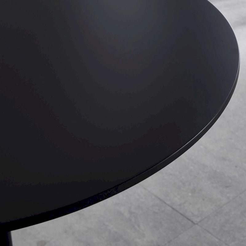 31.5Tulip Table Mid-century Dining Table for 2-4 people With Round Mdf Table Top, Pedestal Dining Table, Leisure Coffee Table