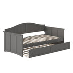 Nantucket Twin Wood Daybed with Twin Size Trundle