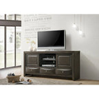 Priscella 6 Piece Gray Oak Storage Platform Bedroom Set