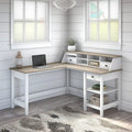 Mayfield 60W L Shaped Computer Desk with Organizer by 