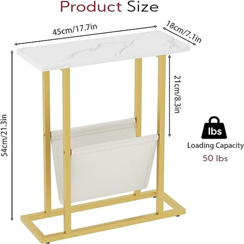 Small Narrow Side Table