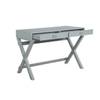 Poppy X-Frame Writing Desk with Drawers