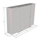 Aria 3D-EXEX Wardrobe