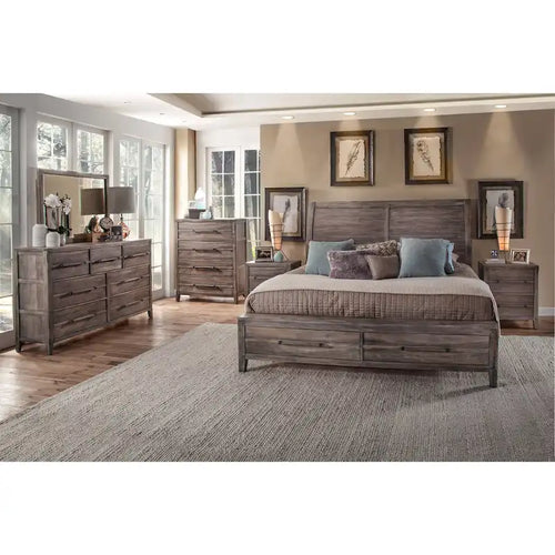 Asher 2-Drawer Nightstand