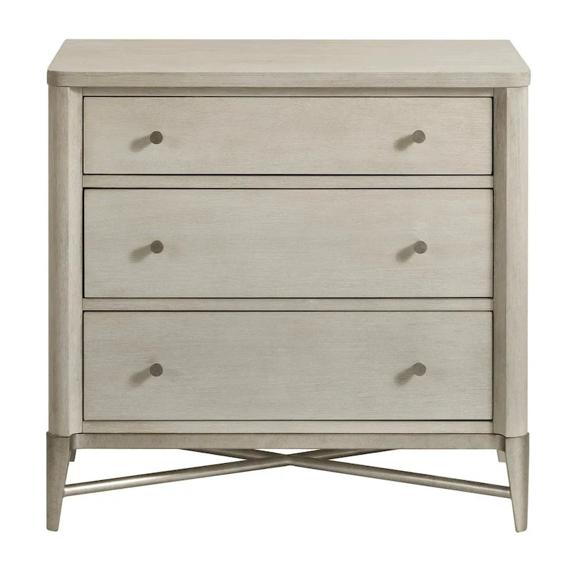 Roundhill Furniture Mantalia Solid Wood Bedroom Set with Metal Frame, Bed, Dresser, Mirror, 2 Nightstands, and Chest, Champagne