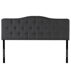 Cecilia Button Tufted Upholstered Headboard, Height Adjustable Headboards,Bed Backboard Premium Padded Fabric Headboard