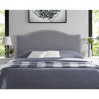 Cecilia Button Tufted Upholstered Headboard, Height Adjustable Headboards,Bed Backboard Premium Padded Fabric Headboard