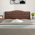 Cecilia Button Tufted Upholstered Headboard, Height Adjustable Headboards,Bed Backboard Premium Padded Fabric Headboard