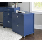 Linon Poppy Rolling File Cabinet