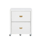 Linon Poppy Rolling File Cabinet