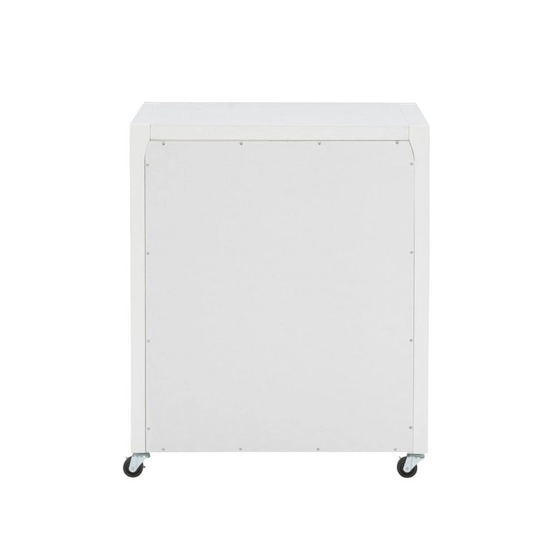 Linon Poppy Rolling File Cabinet