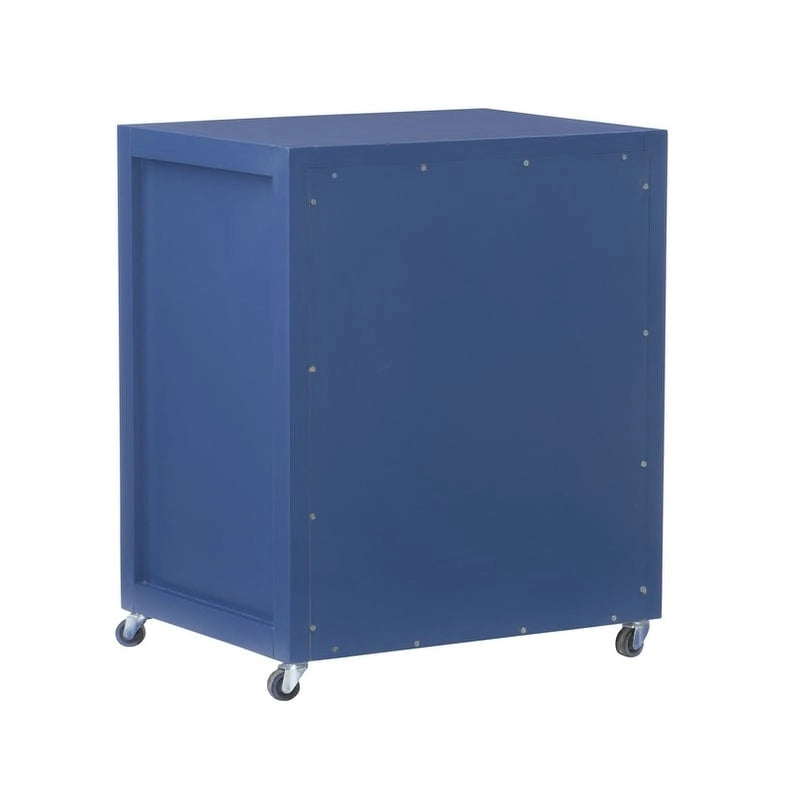 Linon Poppy Rolling File Cabinet