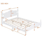 Full Size Wood Platform Bed Frame