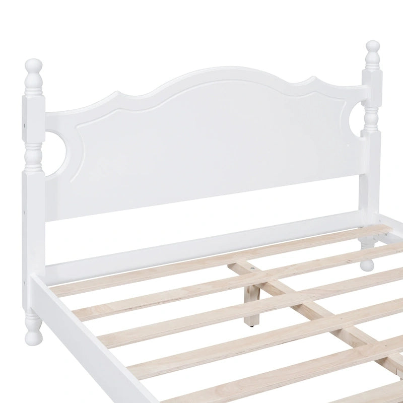 Full Size Wood Platform Bed Frame