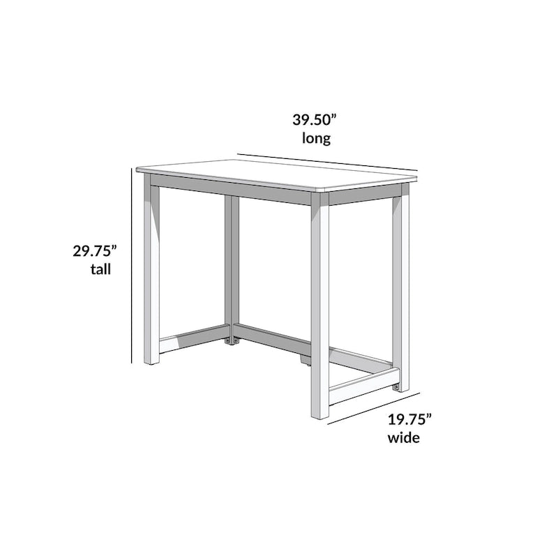 Plank and Beam Simple Desk - 39.5