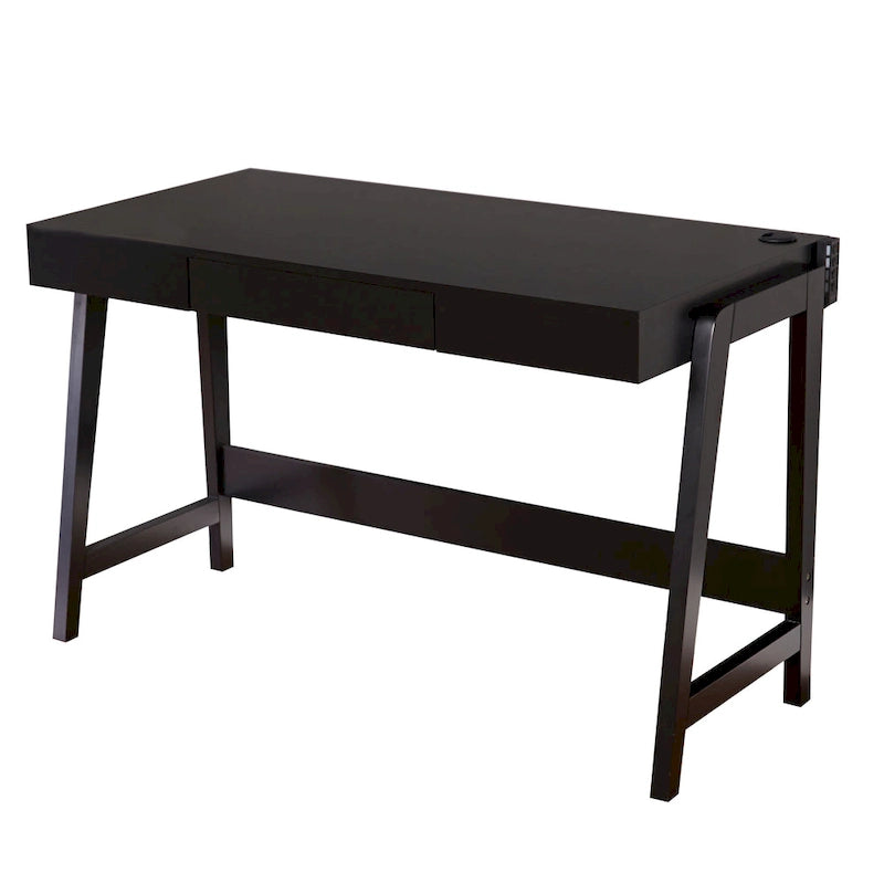 Simple Living Modernist Rectangular Tech Integrated Desk