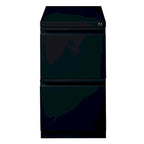 Hirsh 20-inch-deep Steel Mobile Two-drawer File Pedestal with Lock