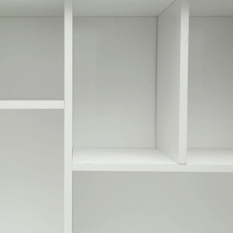 Home Office Computer Desk with Hutch