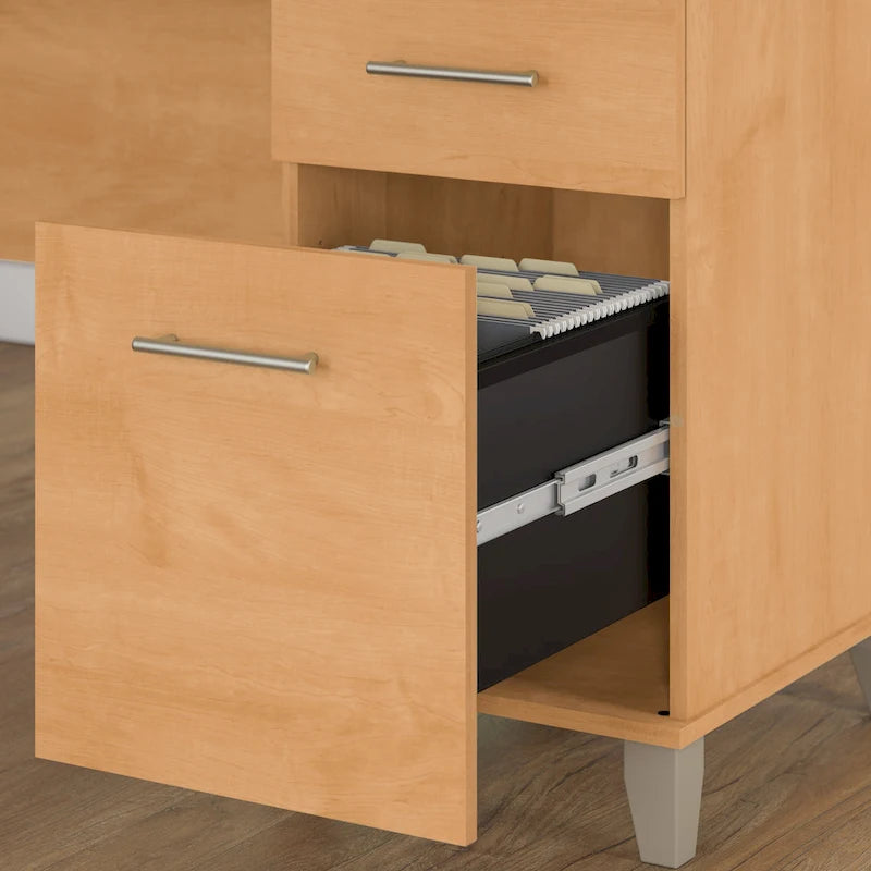 Bush Furniture Somerset 60W Office Computer Desk with Drawers