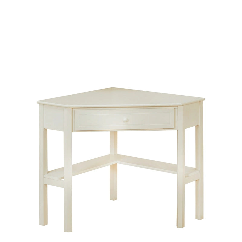 Porch & Den Lincoln Solid Wood/MDF Corner Computer Desk