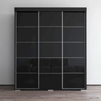 Copper Grove Parasol 71-inch Modern Glossy Armoire