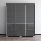 Copper Grove Parasol 71-inch Modern Glossy Armoire