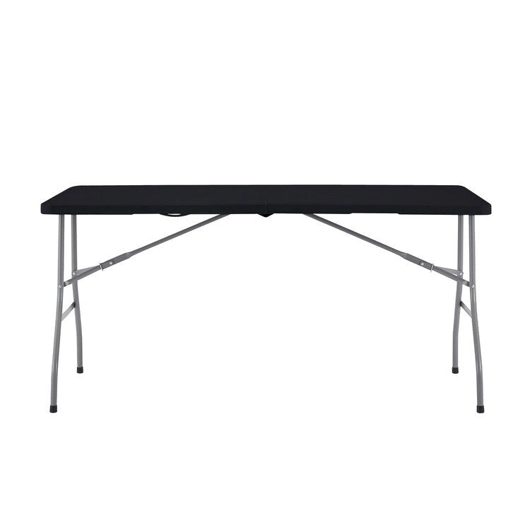 Folding Table Foldable Table Portable Collapsible Table Multipurpose Rectangular Resin Fold Up Table for Outdoor Camping